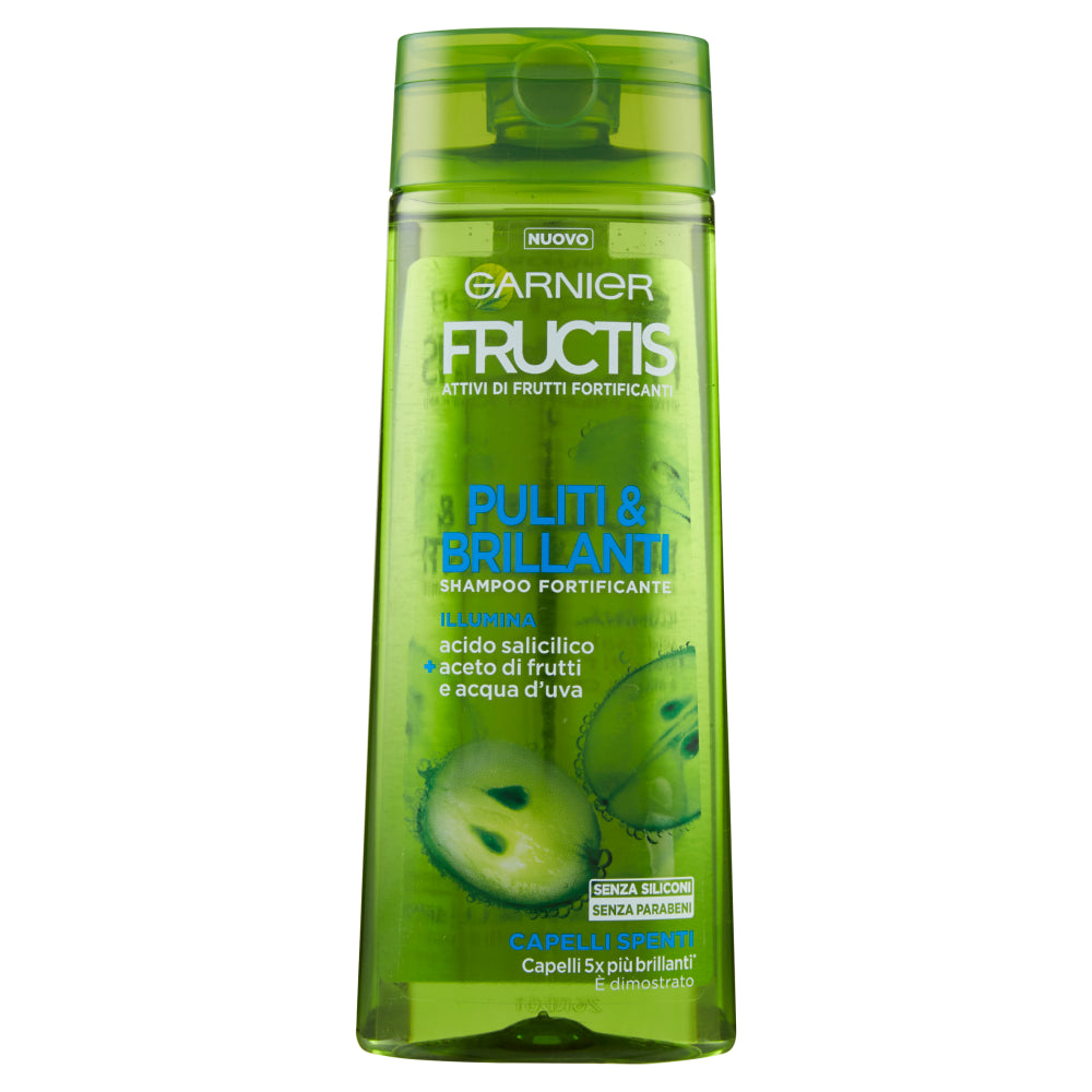 Fructis Puliti E Brillanti Shampoo 250ml - Bellso